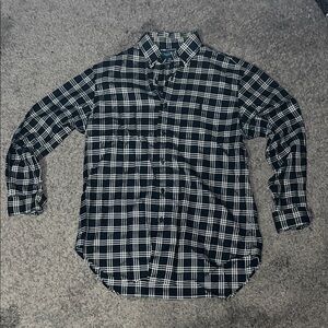 Ralph Lauren Black and White Plaid Men's Shirt